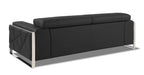 903 Divanitalia Sofa with Adjustable Headrest in Top-grain Italian Leather