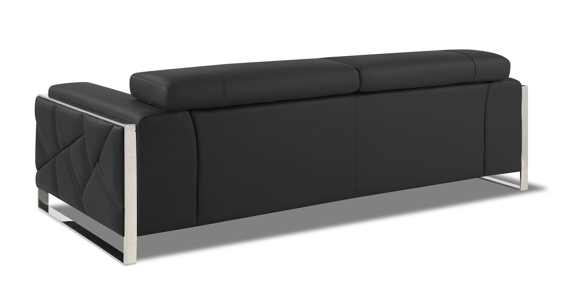 903 Divanitalia Sofa with Adjustable Headrest in Top-grain Italian Leather