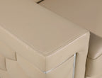 296 Genuine Loveseat - Beige - SKU 296-BEIGE-L - view 6