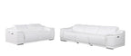 9762 Divanitalia 5-Piece Modular Power Reclining Sofa and Loveseat Set with 5 Power Recliners in Top Grain Italian Leather - White - SKU 9762-WHITE-5.4-HT-2PC - view 3