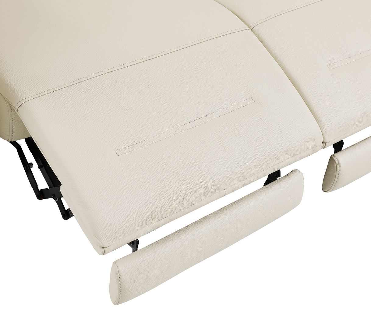 989 Divanitalia Power Reclining Sofa with Power Headrest in Top-grain Italian Leather