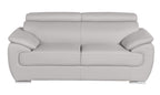 4571 Modern Genuine Leather 3-Piece Sofa Set - Light Grey - SKU 4571-LV LIGHT GREY 3PC (S/L/C) - GROUP - view 5