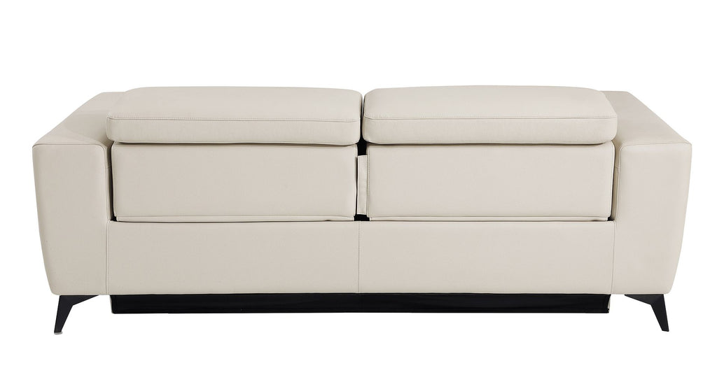 989 Divanitalia Power Reclining Sofa with Power Headrest in Top-grain Italian Leather