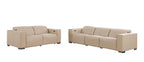 1208 Leather Reclining Set - Sofa & Loveseat with 4 Power Recliners - Beige - SKU 1208-BEIGE-5.4-HT-2PC - view 3