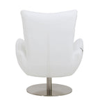 C74 Divanitalia Swivel Chair in Top-grain Italian Leather