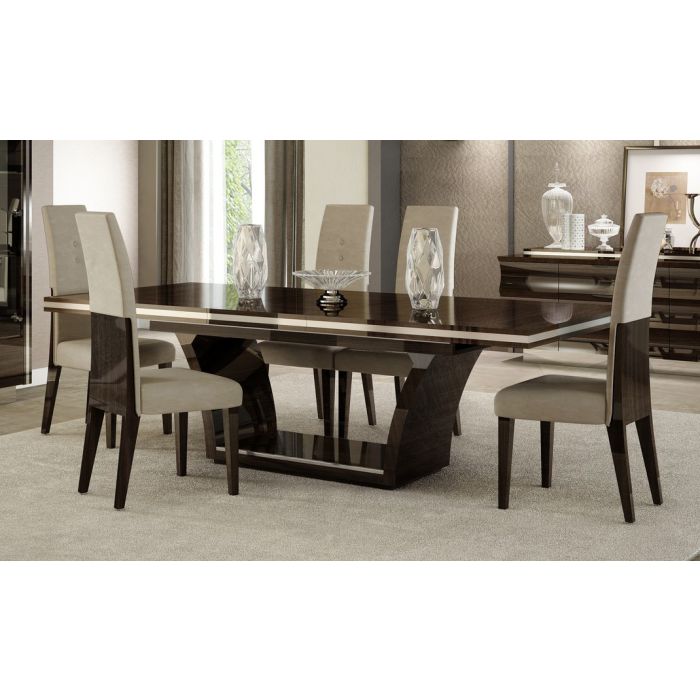 D832 - Wenge Dining Table - SKU D832-WENGE-TABLE