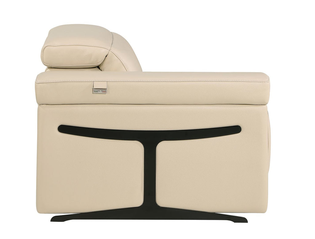1126 Divanitalia 8-Piece U-Shaped Sectional Sofa in Top Grain Italian Leather with 4 Power Recliners & Power Headrests