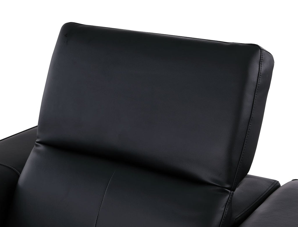 1208 Leather Reclining Set - Sofa & Loveseat with 4 Power Recliners