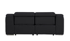 1116 Divanitalia 2-Piece Modular Power Reclining Loveseat in Top Grain Italian Leather with 2 Power Recliners & Power Headrests