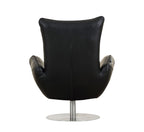 C74 Divanitalia Swivel Chair in Top-grain Italian Leather