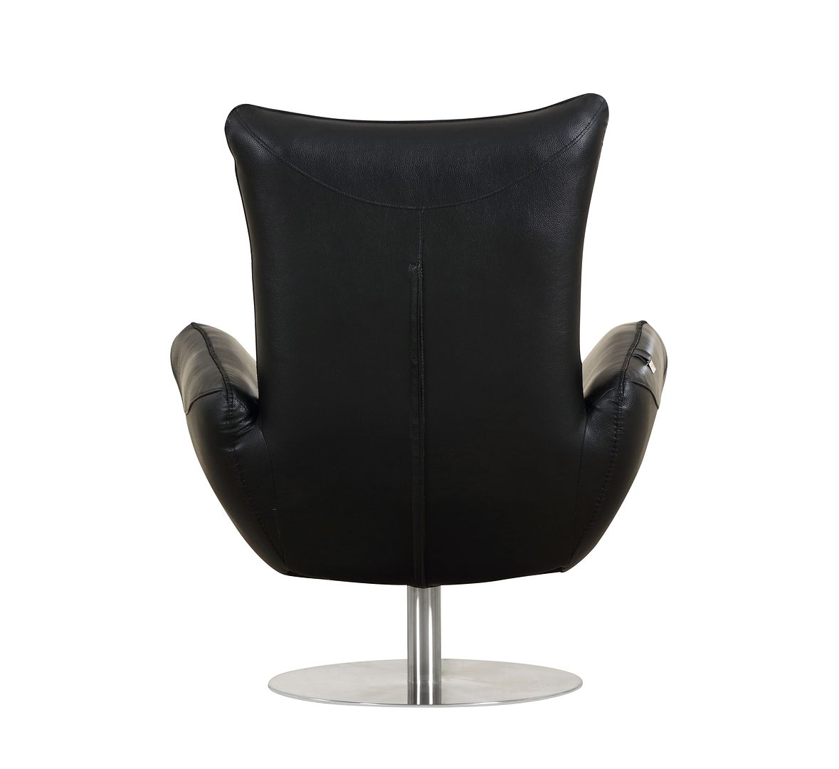 C74 Divanitalia Swivel Chair in Top-grain Italian Leather
