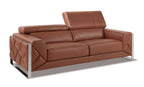903 Divanitalia Sofa with Adjustable Headrest in Top-grain Italian Leather
