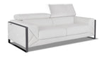 903 Divanitalia Sofa with Adjustable Headrest in Top-grain Italian Leather