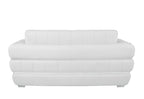 904 Divanitalia Loveseat in Top-grain Italian Leather - White - SKU 904-L-WHITE - view 3