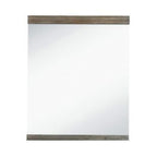 Daisy Mid-Century Dark Acacia Mirror