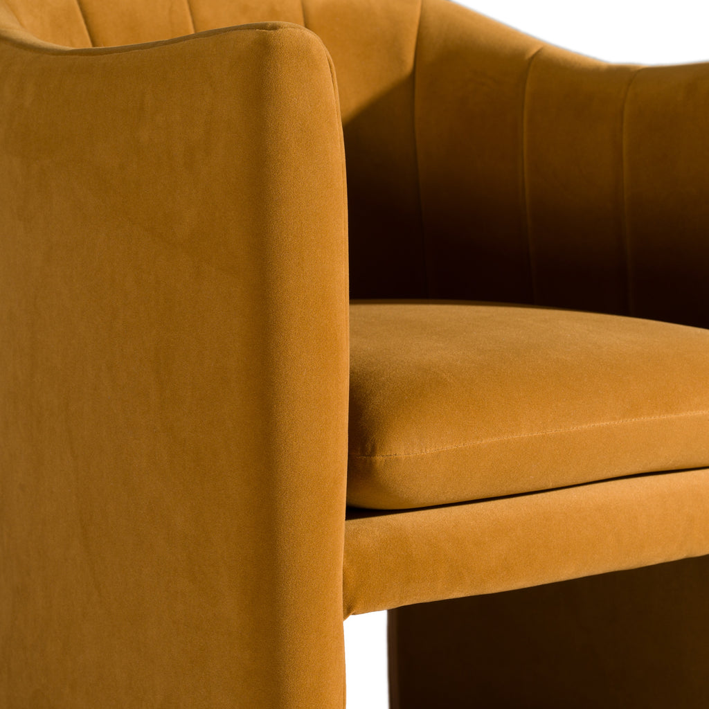 Danube Modern Fabric Dining Chair
