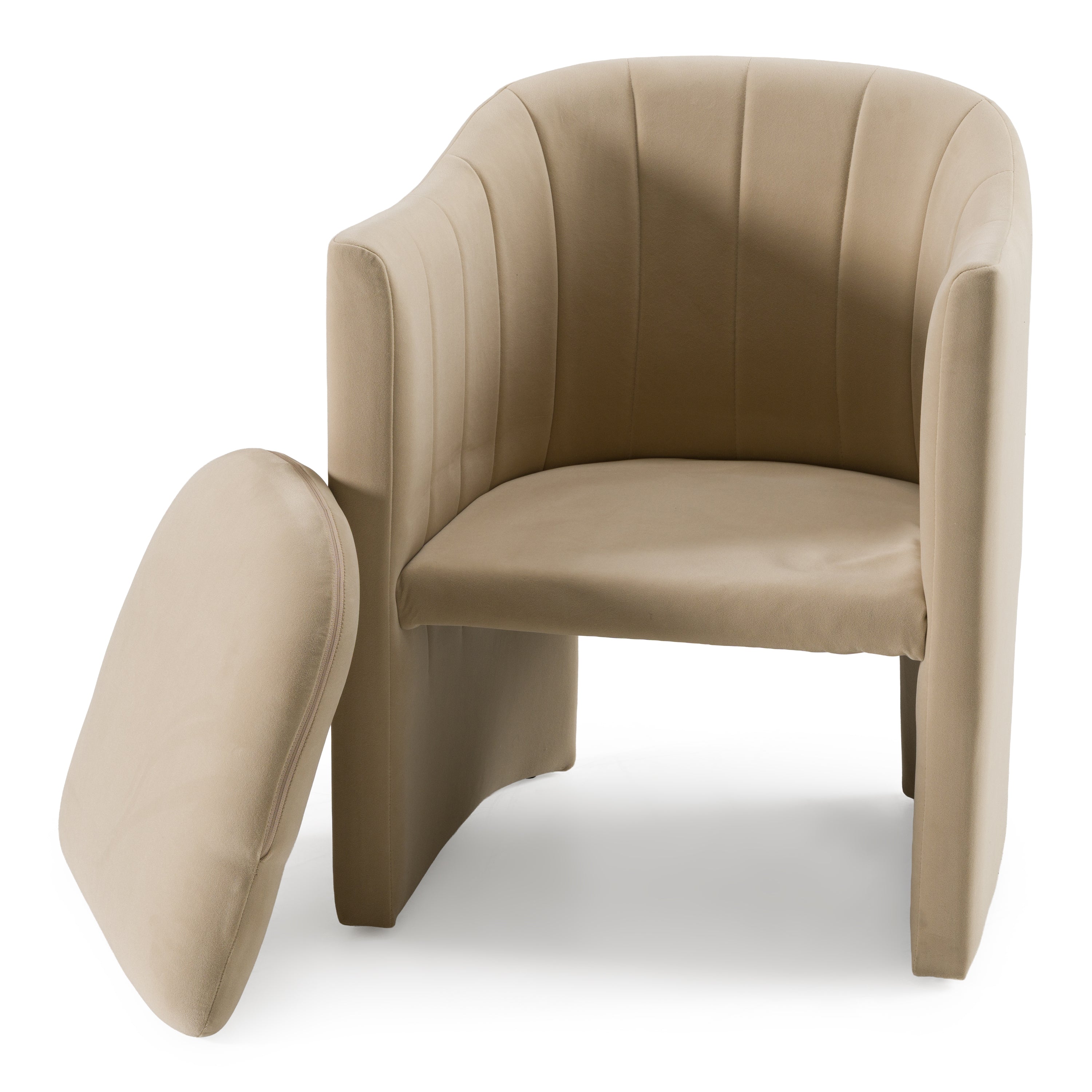 Danube Modern Fabric Dining Chair