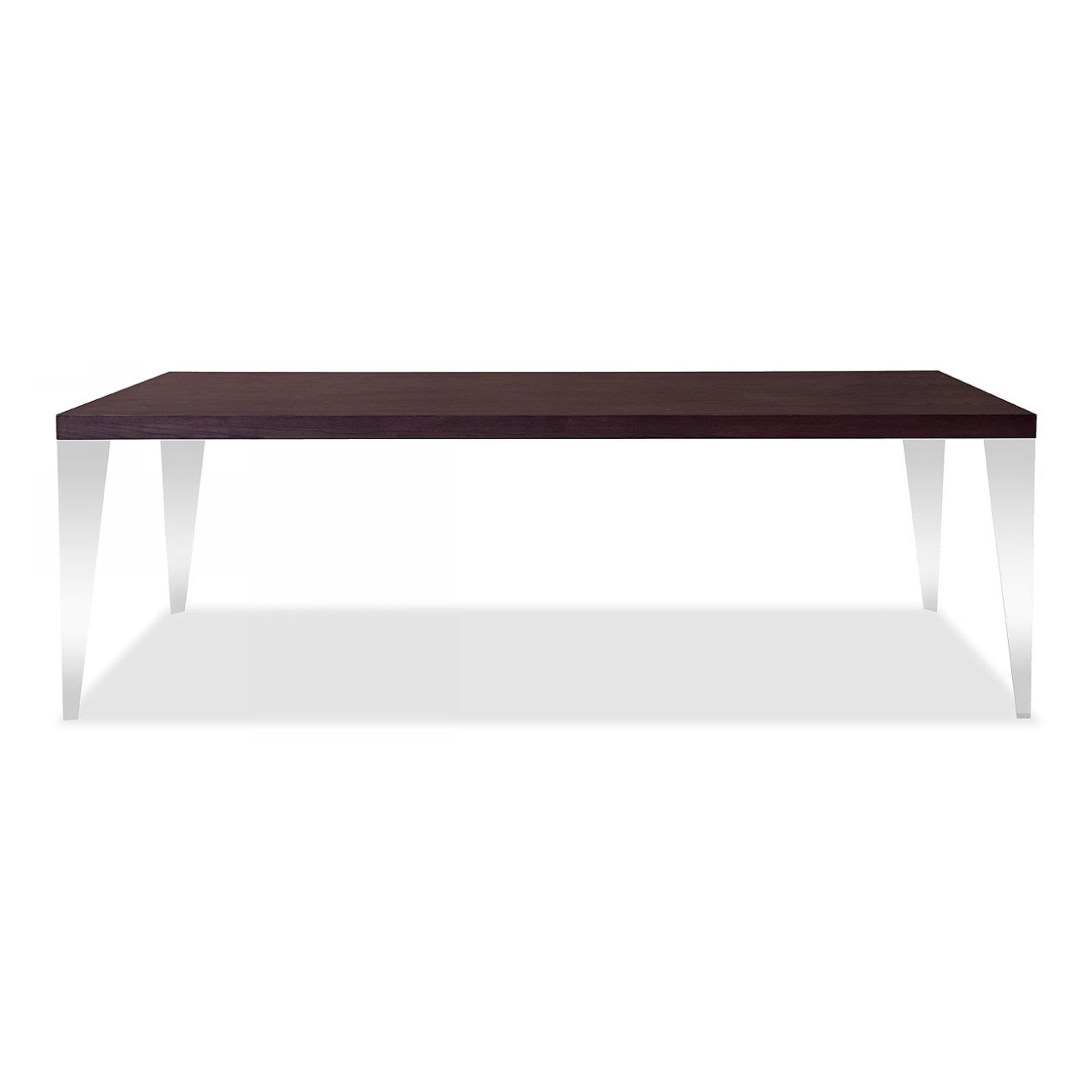 Daytona Modern Brown Oak Rectangle Dining Table