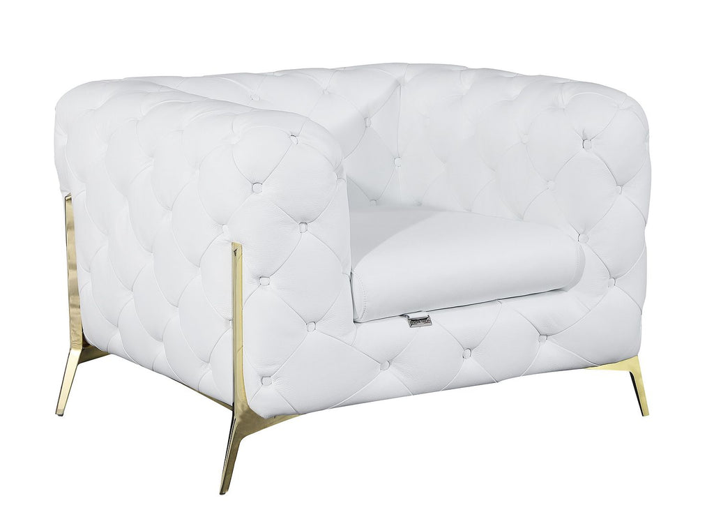 970 Divanitalia Chair in Top-grain Italian Leather