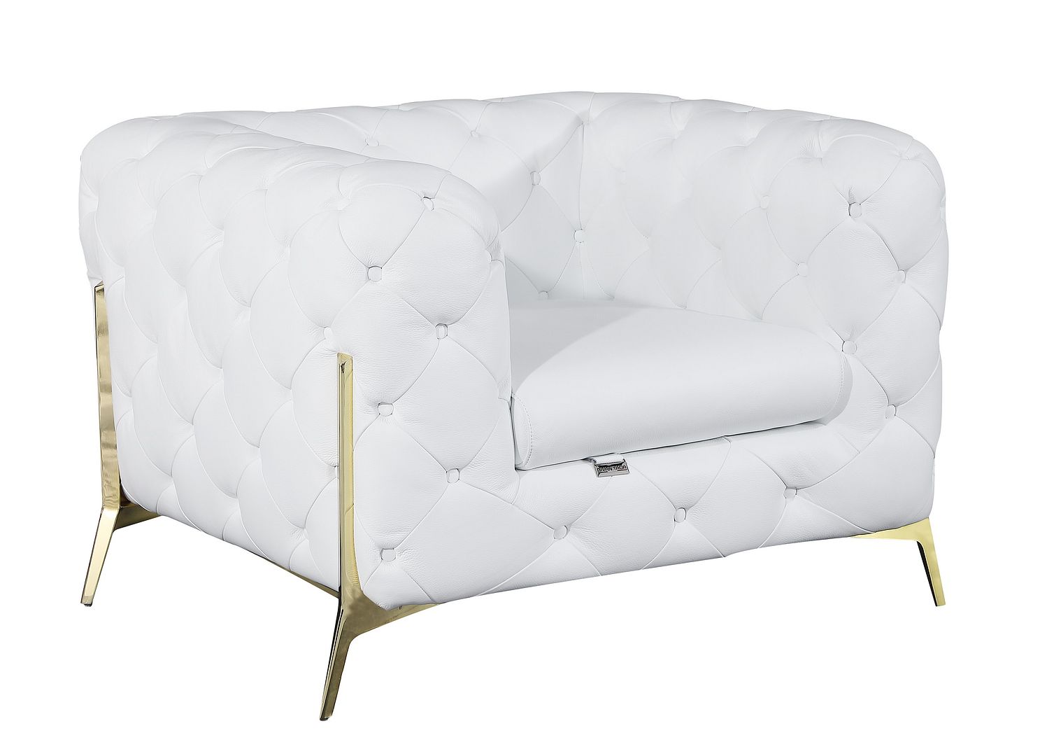 970 Divanitalia Chair in Top-grain Italian Leather
