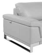 411 Divanitalia Loveseat in Top-grain Italian Leather