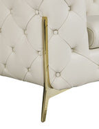 970 Divanitalia Loveseat in Top-grain Italian Leather