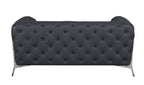 970 Divanitalia Loveseat in Top-grain Italian Leather