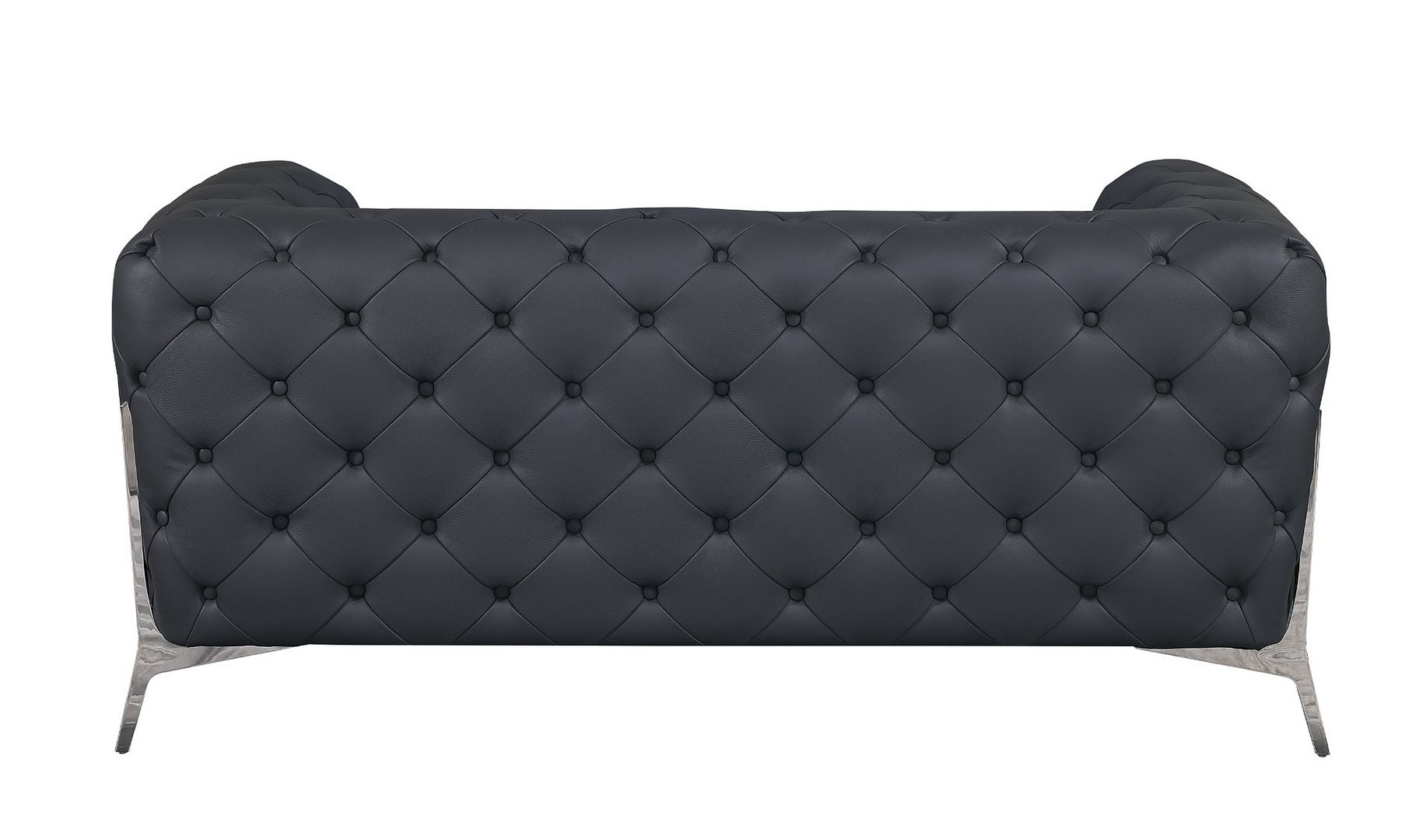 970 Divanitalia Loveseat in Top-grain Italian Leather