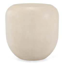 Denny - Modern Beige Fiberform End Table