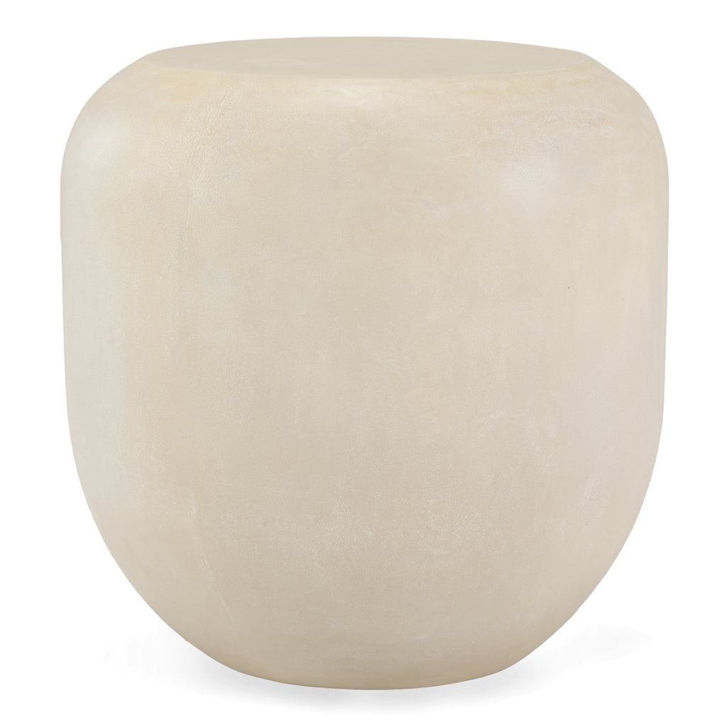 Denny - Modern Beige Fiberform End Table