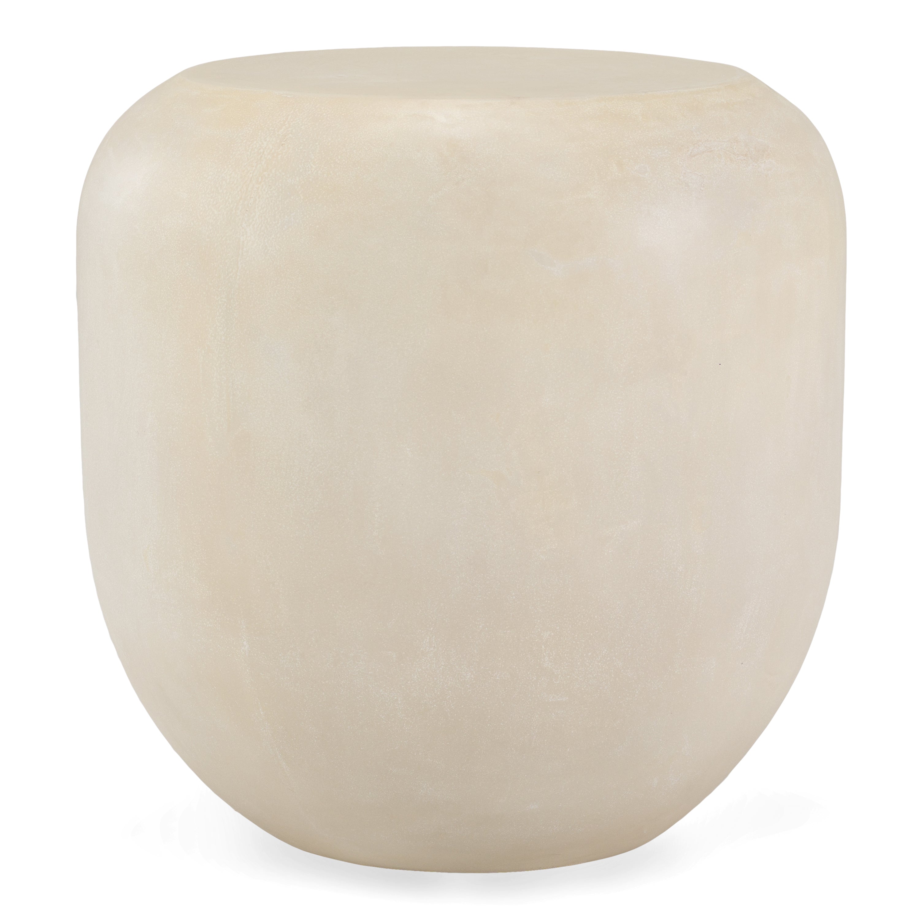 Denny - Modern Beige Fiberform End Table
