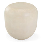 Denny - Modern Beige Fiberform End Table