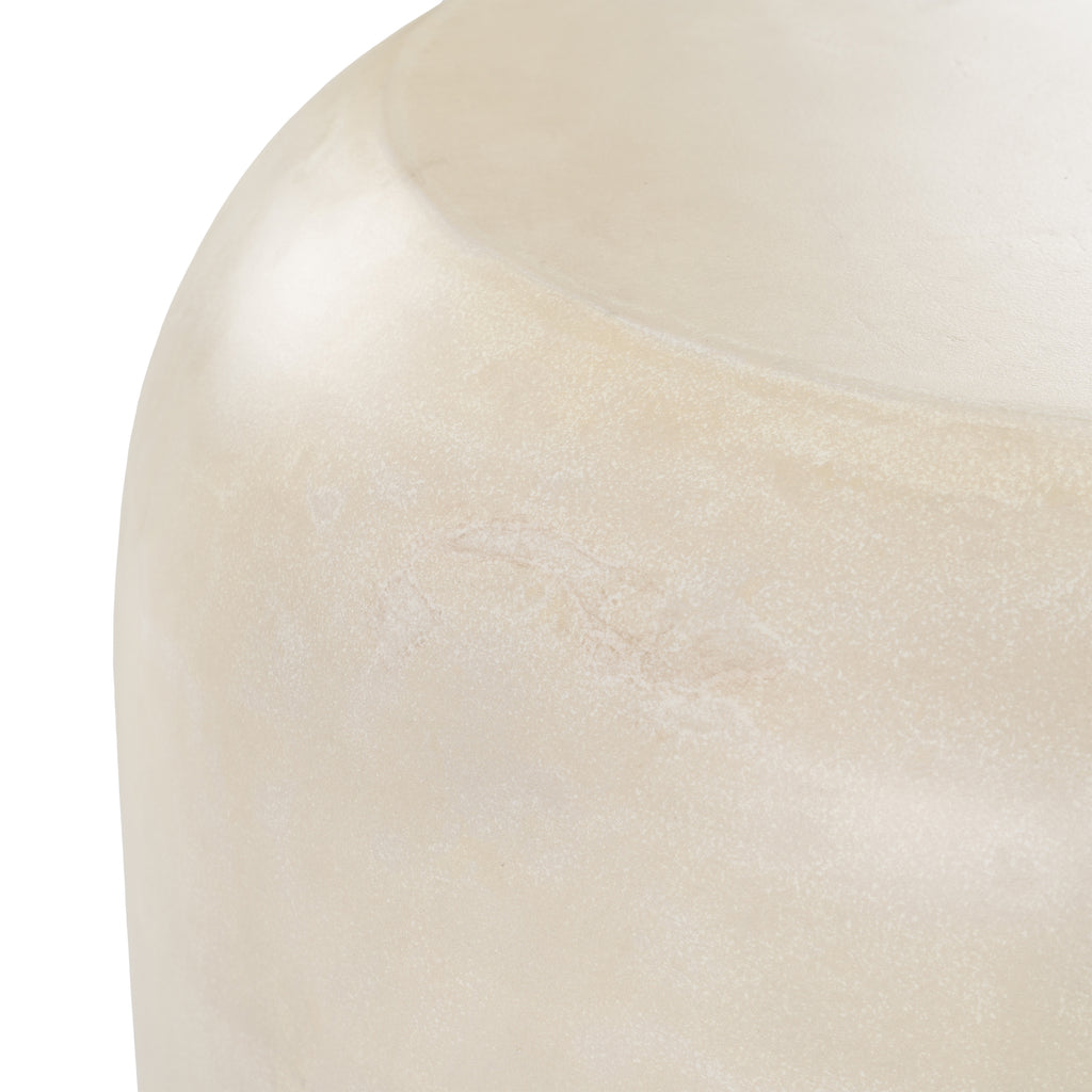 Denny - Modern Beige Fiberform End Table