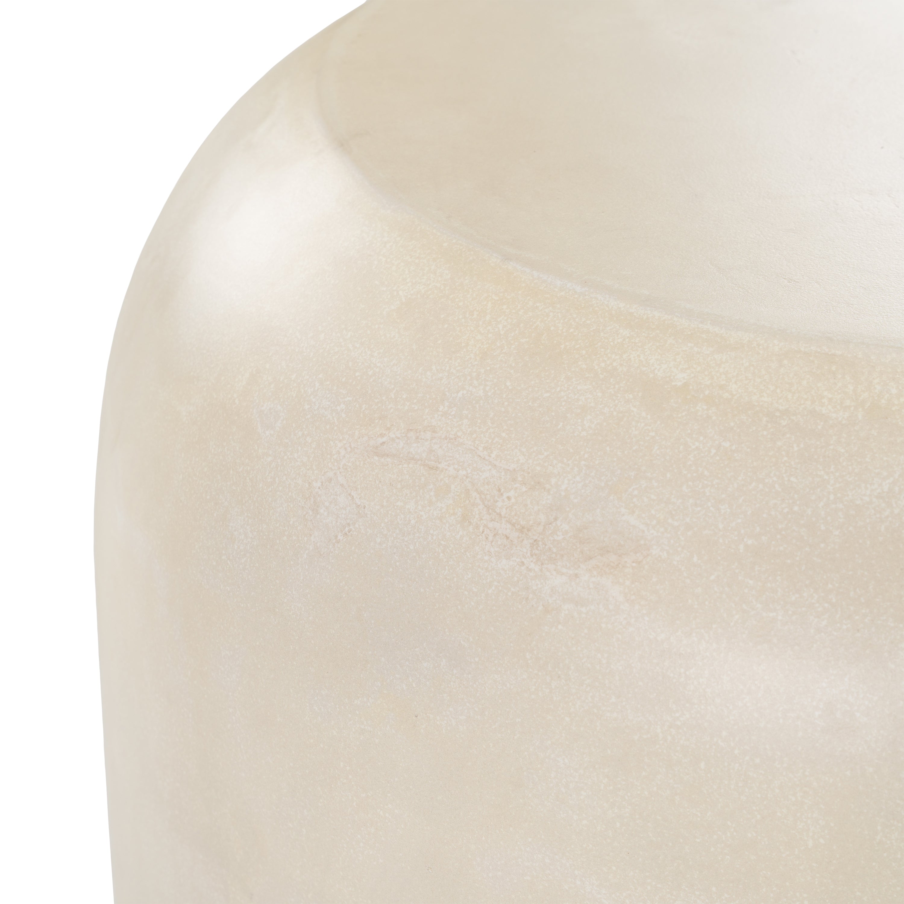 Denny - Modern Beige Fiberform End Table