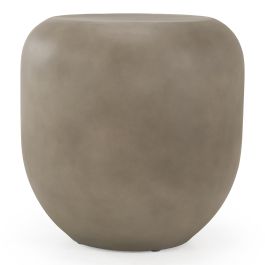 Denny - Modern Grey Fiberform End Table
