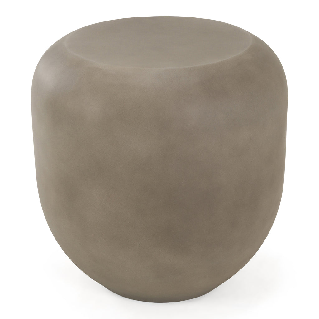 Denny - Modern Grey Fiberform End Table