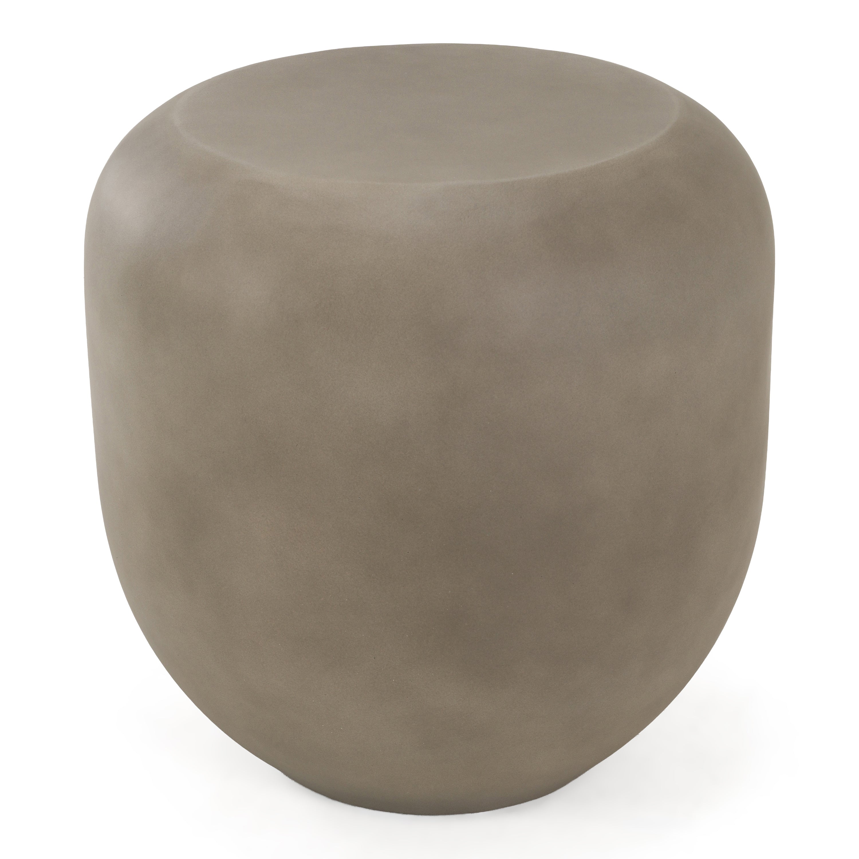 Denny - Modern Grey Fiberform End Table