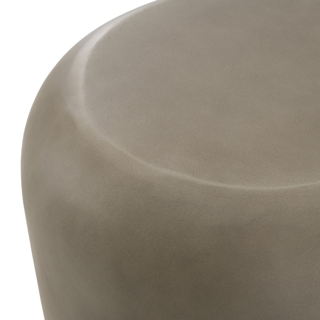 Denny - Modern Grey Fiberform End Table