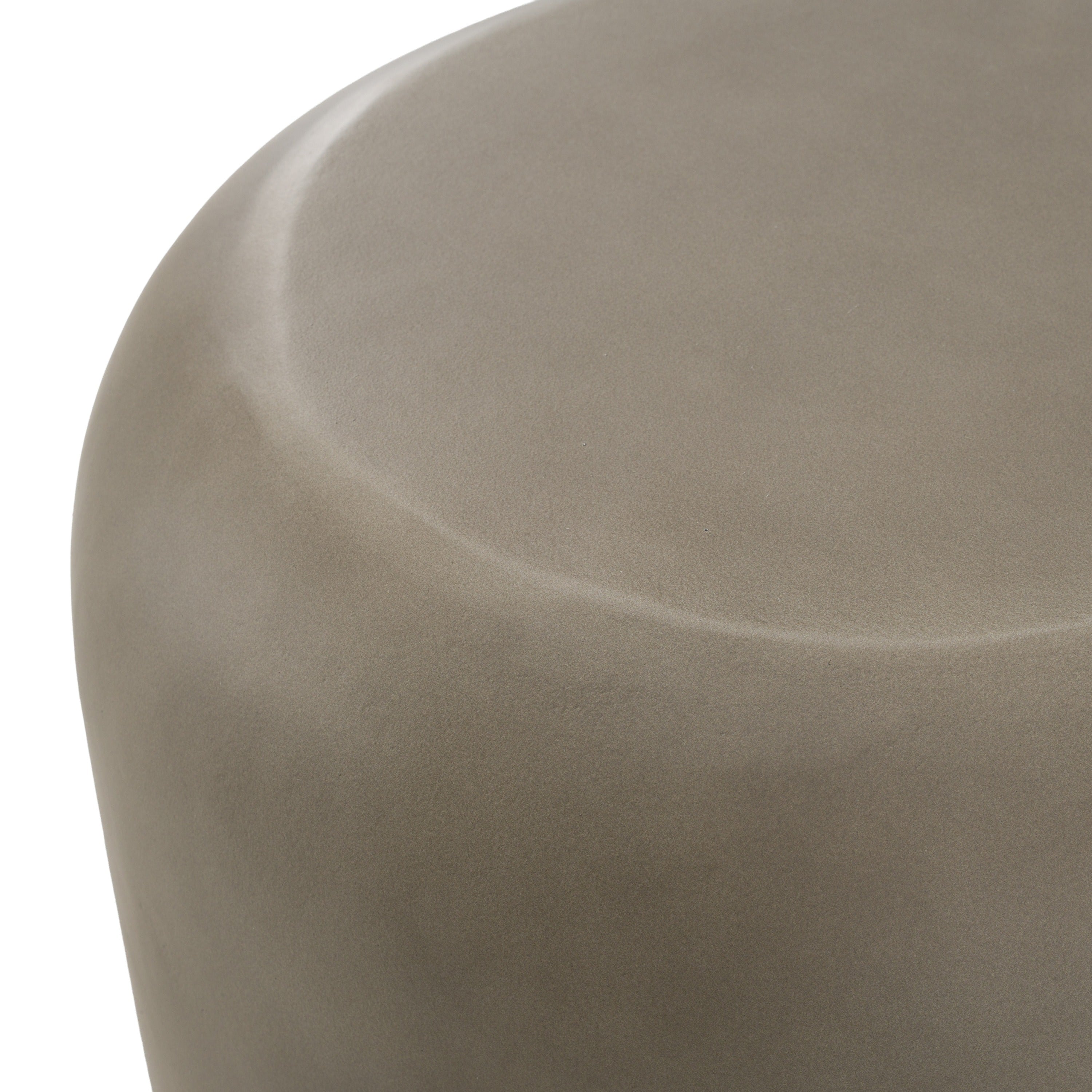 Denny - Modern Grey Fiberform End Table