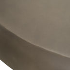 Denny - Modern Grey Fiberform Large Oval Coffee Table