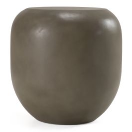 Denny - Modern Grey Concrete End Table