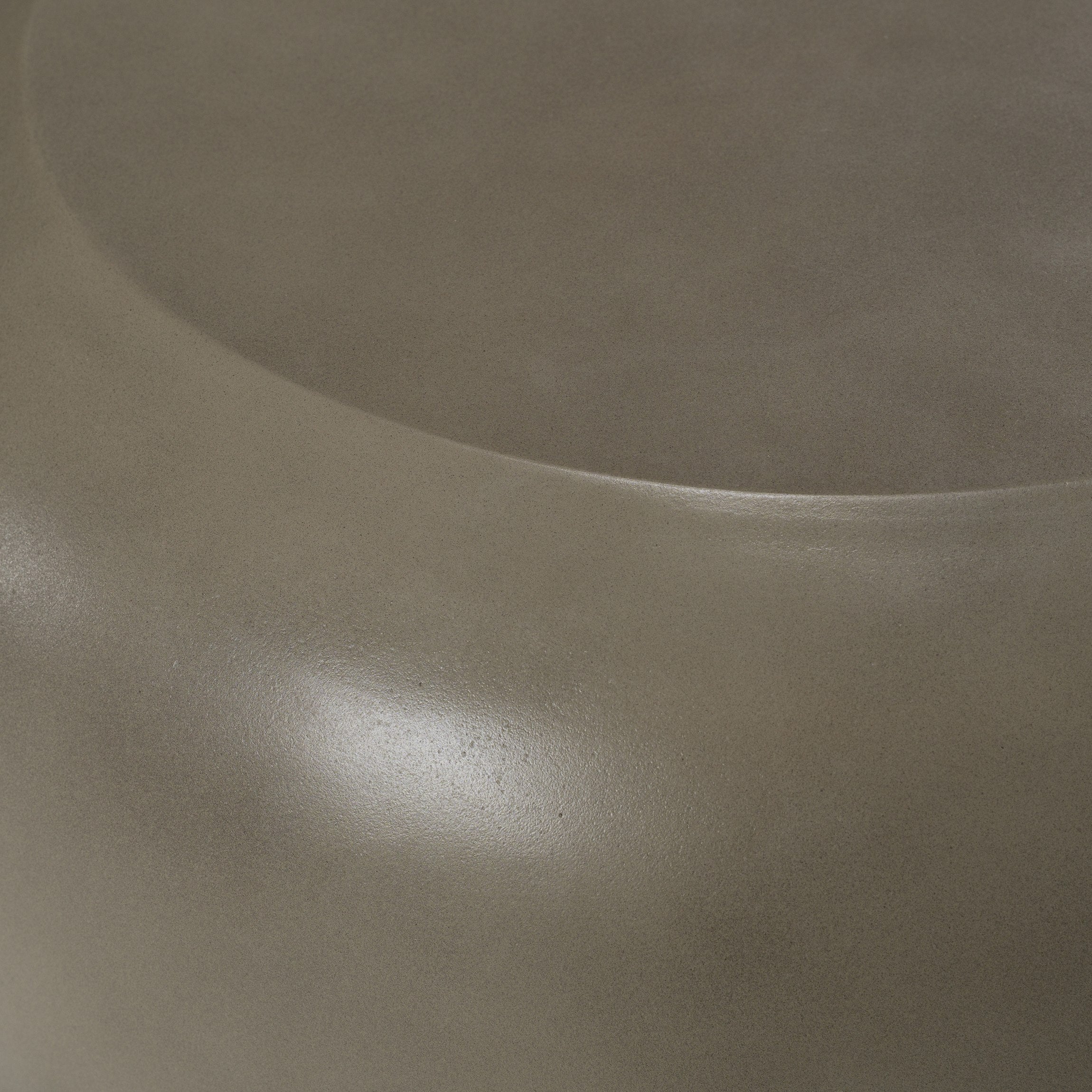 Denny - Modern Grey Concrete End Table