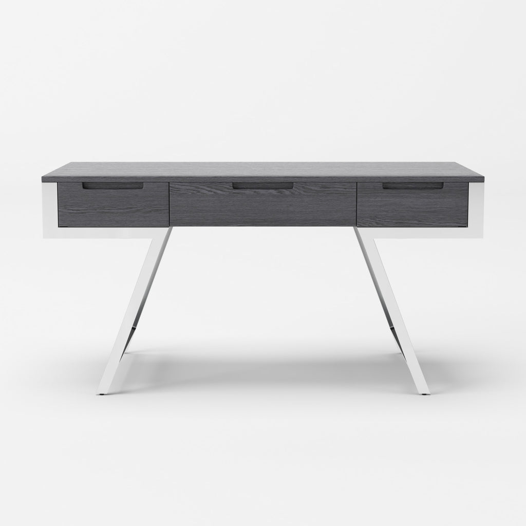 Dessart - Modern Elm Grey Office Desk