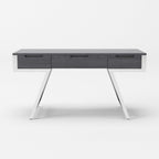 Dessart - Modern Elm Grey Office Desk