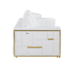 1130 Divanitalia Sofa in Top-grain Italian Leather - White - SKU 1130-WHITE-S - view 5