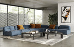 Noah - Modern Dark Brown Square Coffee Table