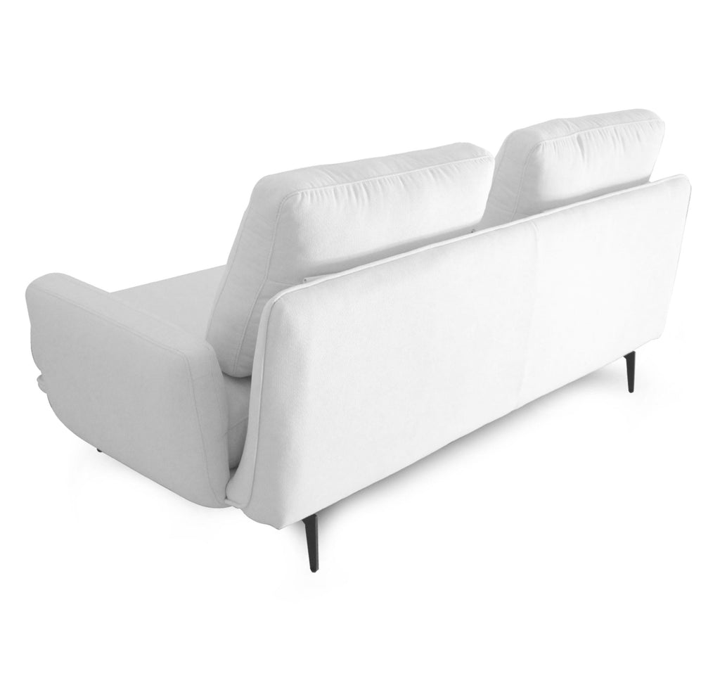 Dolly Modern - Off White Fabric Sofa