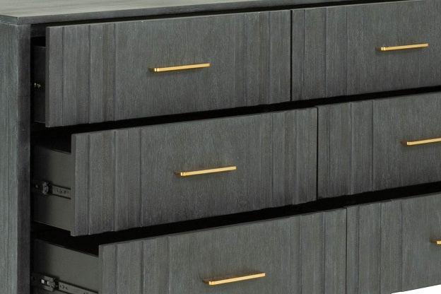 Manchester - Contemporary Dark Grey Dresser