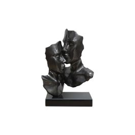 Two Faces Black Sculpture