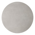Duncan - Modern Faux Concrete + Walnut Round Dining Table